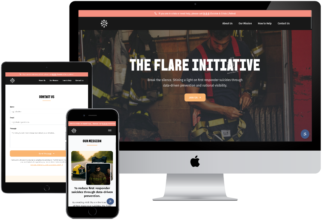 Vista previa del Portafolio Personal en varios dispositivos